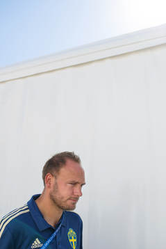 Andreas Granqvist of the Swedish national football team