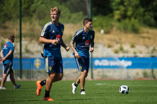 Victor Nilsson Lindelöf of the Swedish national football