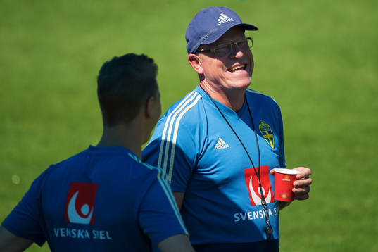 Head coach Janne Andersson of the Swedish national football
