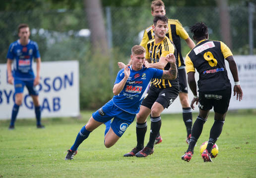 i matchen i division 2 mellan Nosaby och IFK Hässleholm i