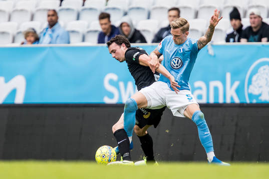 Moldes Vegard Forren och Malmö FFs Sören Rieks