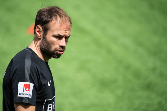Häckens tränare Andreas Alm