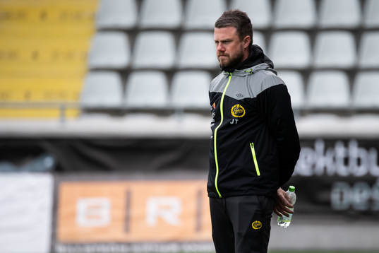 Elfsborgs manager Jimmy Thelin
