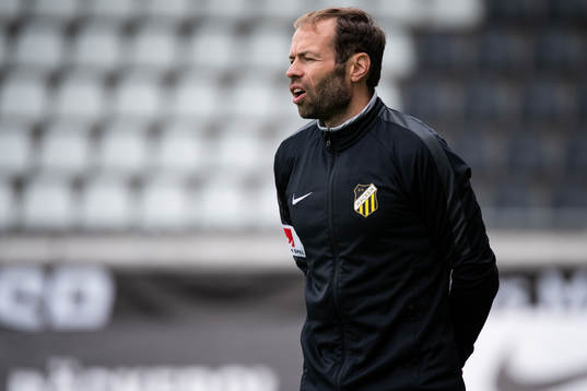 Häckens tränare Andreas Alm