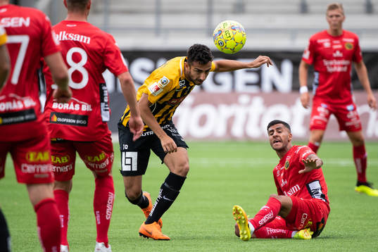 Häckens Daleho Irandust och Elfsborgs Rami Kaib