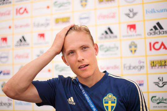Ludwig Augustinsson of the Swedish national football team