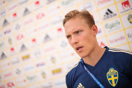 Ludwig Augustinsson of the Swedish national football team