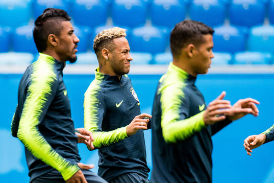 Neymar of Brazil