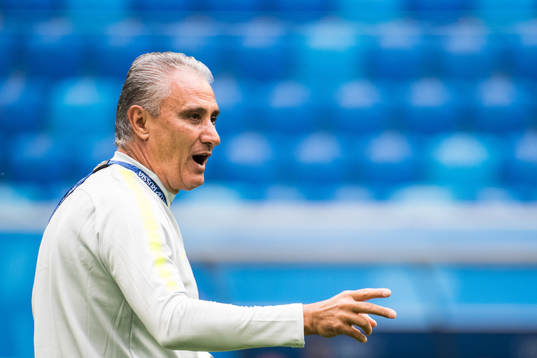 Head coach Tite of Brazil