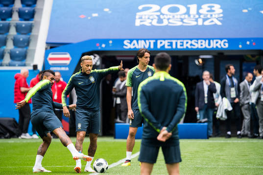 Neymar of Brazil
