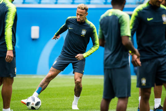 Neymar of Brazil