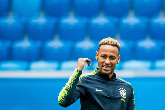 Neymar of Brazil