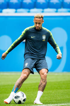 Neymar of Brazil