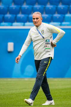 Head coach Tite of Brazil