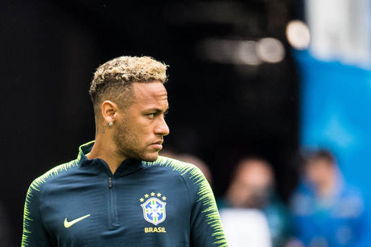 Neymar of Brazil