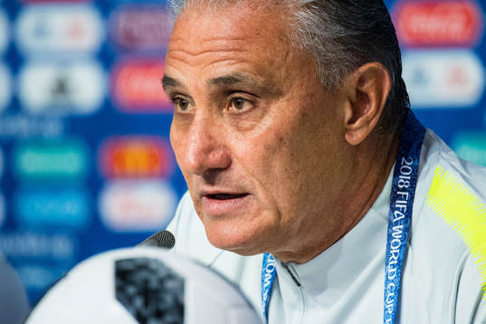 Head coach Tite of Brazil