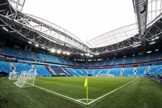 General view of Sankt Petersburg Stadium