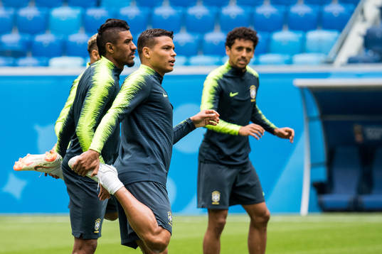 Thiago Silva of Brazil