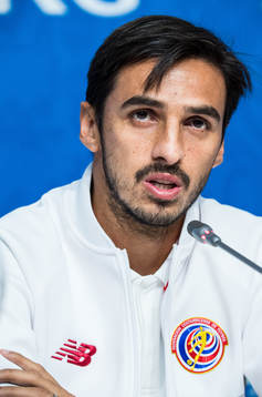 Bryan Ruiz of Costa Rica