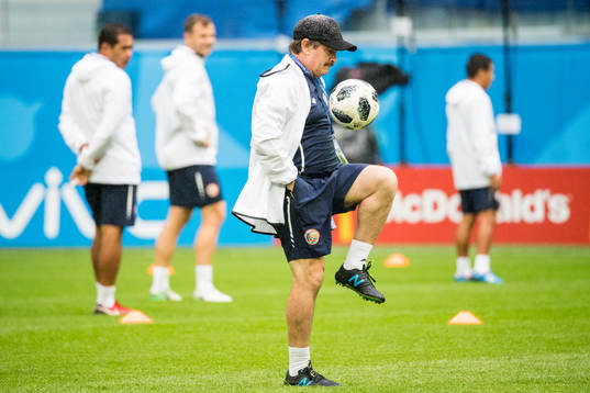 Head coach Oscar Ramirez of Costa Rica