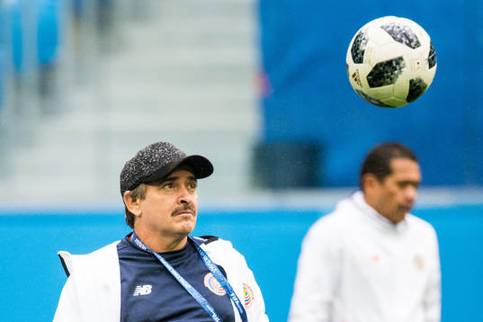 Head coach Oscar Ramirez of Costa Rica