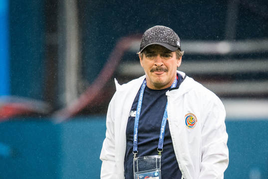 Head coach Oscar Ramirez of Costa Rica