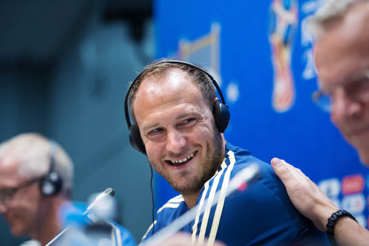 Andreas Granqvist of the Swedish national football team at
