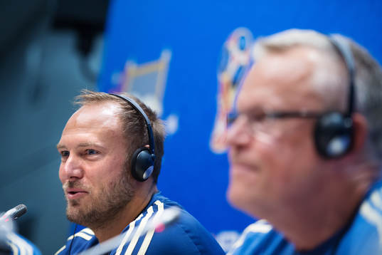Andreas Granqvist of the Swedish national football team at