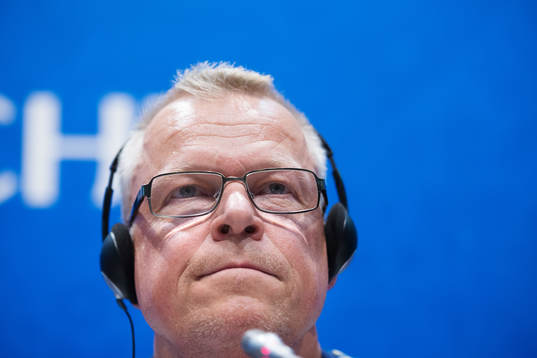 Head coach Janne Andersson of the Swedish national football