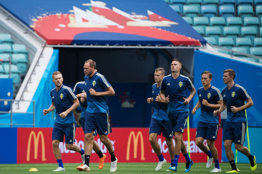 Sebastian Larsson, Andreas Granqvist, Viktor Claesson,