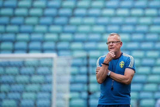 Head coach Janne Andersson of the Swedish national football