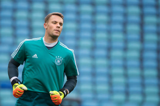 Goalkeeper Manuel Neuer of the German national football