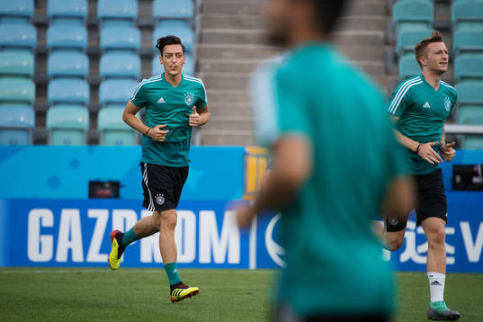 Mesut Özil of the German national football team at a