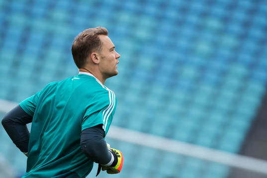 Goalkeeper Manuel Neuer of the German national football