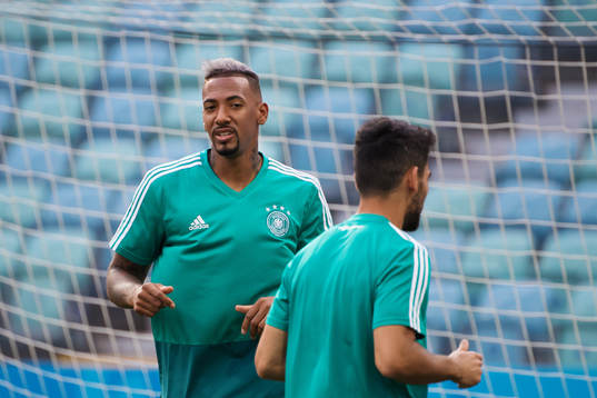 Jerome Boateng of the German national football team at a