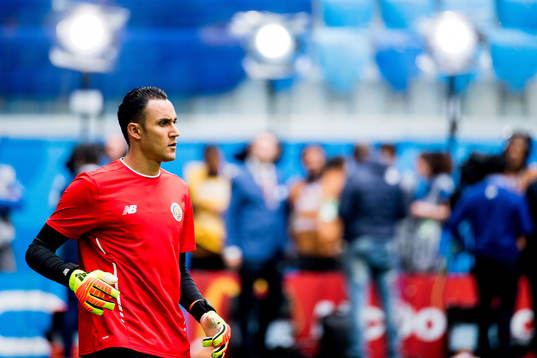 Goalkeeper Keylor Navas of Costa Rica