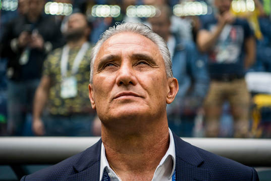 Head coach Tite of Brazil