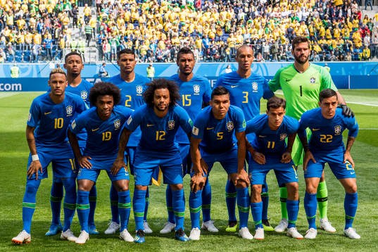 Brazil's starting eleven