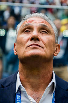 Head coach Tite of Brazil