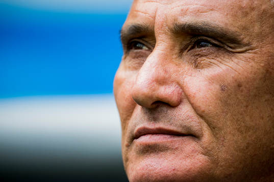 Head coach Tite of Brazil