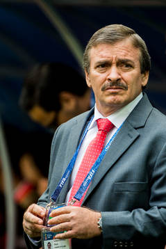 Head coach Oscar Ramirez of Costa Rica