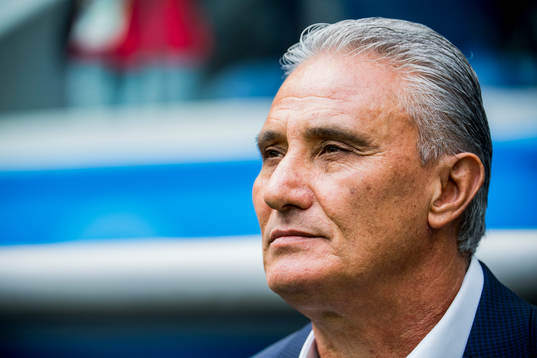 Head coach Tite of Brazil