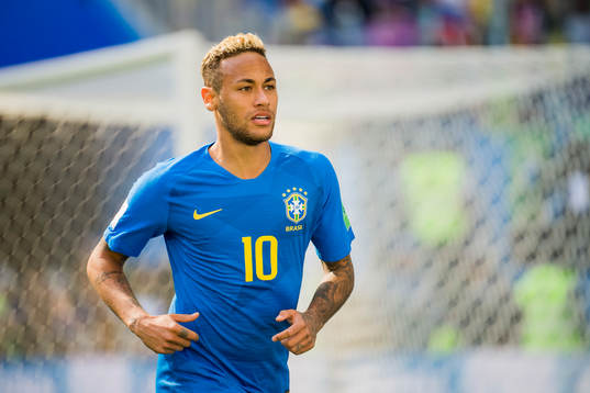 Neymar of Brazil