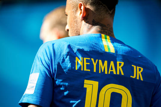Neymar of Brazil