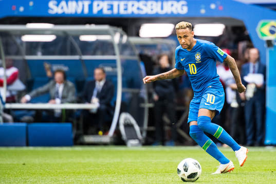 Neymar of Brazil