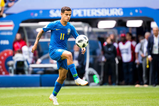 Philippe Coutinho of Brazil