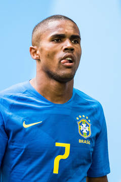 Douglas Costa of Brazil