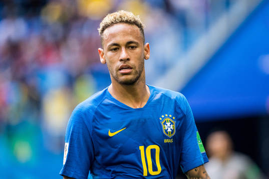 Neymar of Brazil