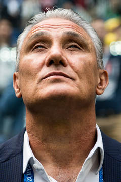 Head coach Tite of Brazil prior the FIFA World Cup group