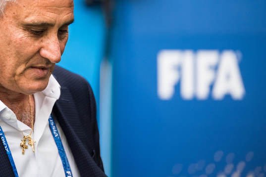 Head coach Tite of Brazil prior the FIFA World Cup group